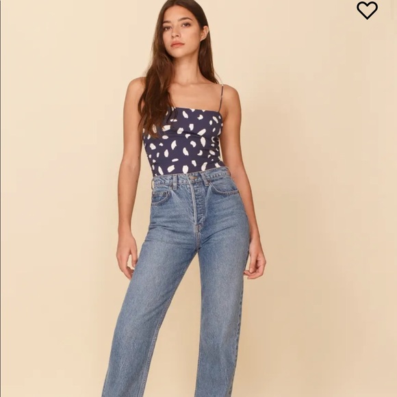 NWT reformation Lupe Top - Picture 2 of 14